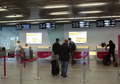 check-in counter