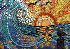 mosaic work