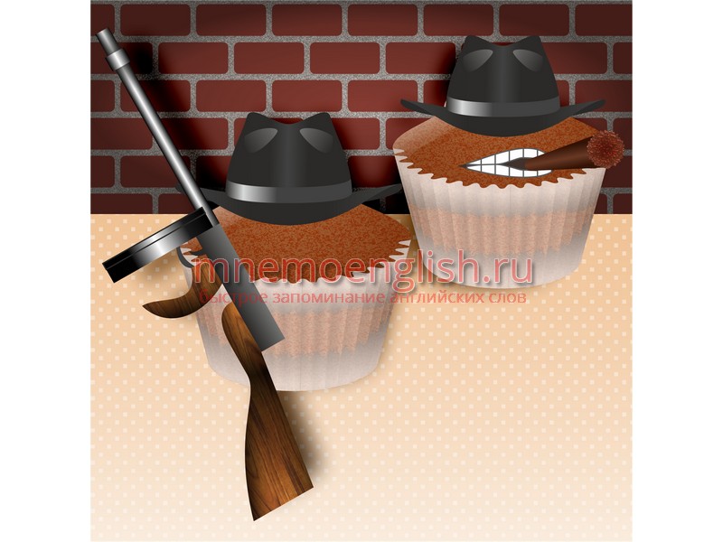 Мнемокартинка: Muffin — Мини-кекс