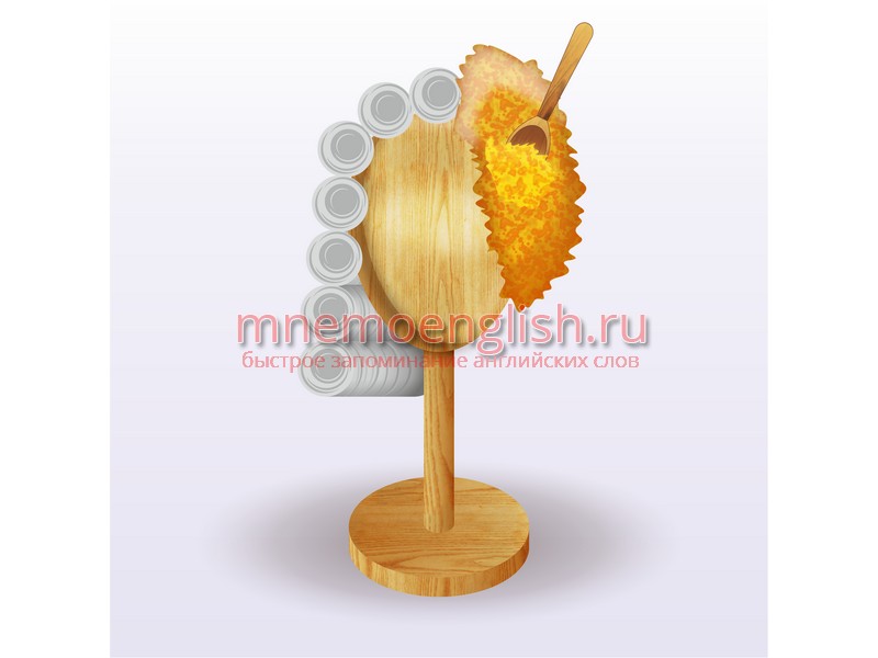 Мнемокартинка: Porridge — Каша